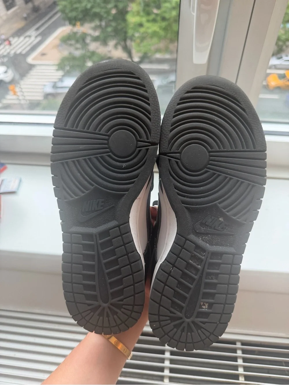Nike Black and White Low-Top Sneakers